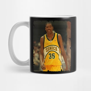 Kevin Durant - Vintage Design Of Basketball Mug